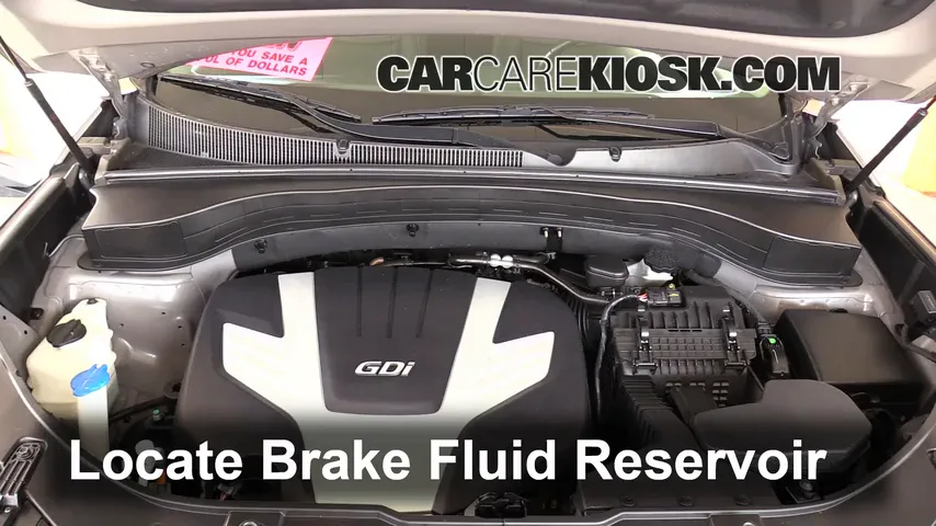 2014 Kia Sorento EX 3.3L V6 Brake Fluid